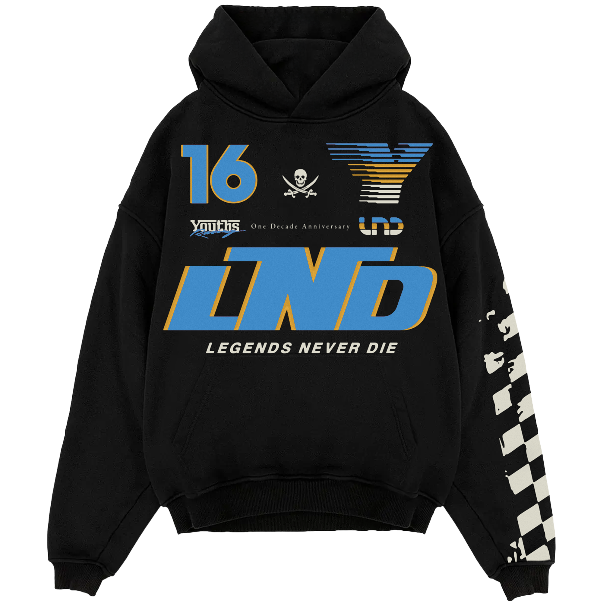 ANNIVERSARY HOODIE BLUE